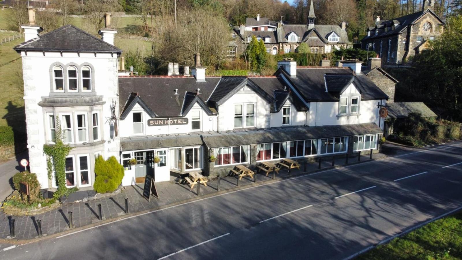 The Sun Inn Troutbeck Bridge 外观 照片